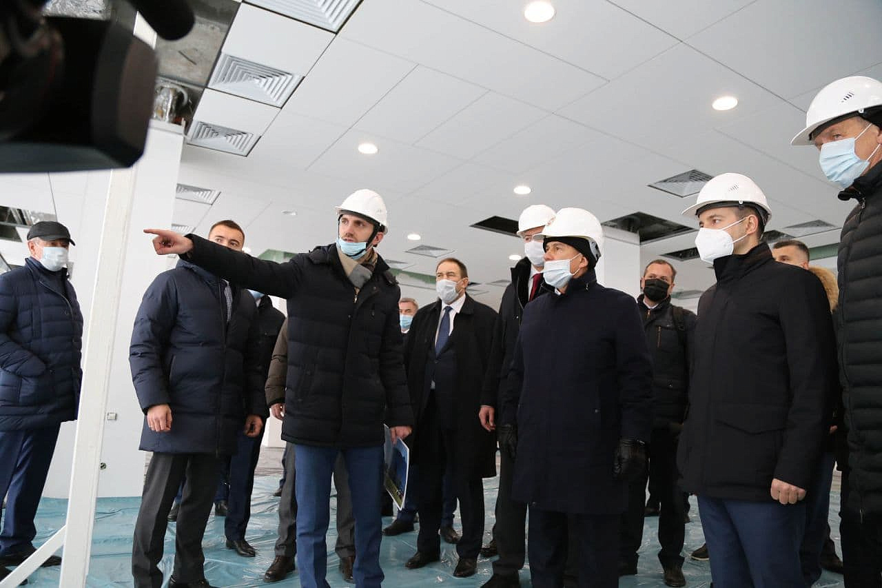 Президент Республики Татарстан Рустам Минниханов посетил сегодня с рабочей поездкой Иннополис